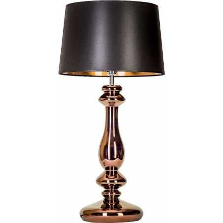 Versailles Copper black glass table lamp 4Concepts