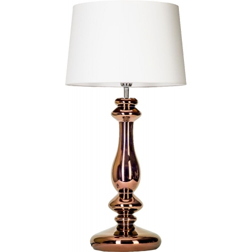 Versailles Copper white glass table lamp 4Concepts