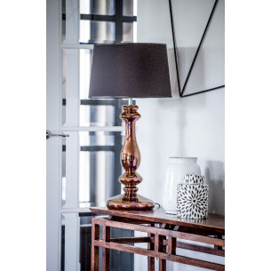 Versailles Copper black glass table lamp 4Concepts