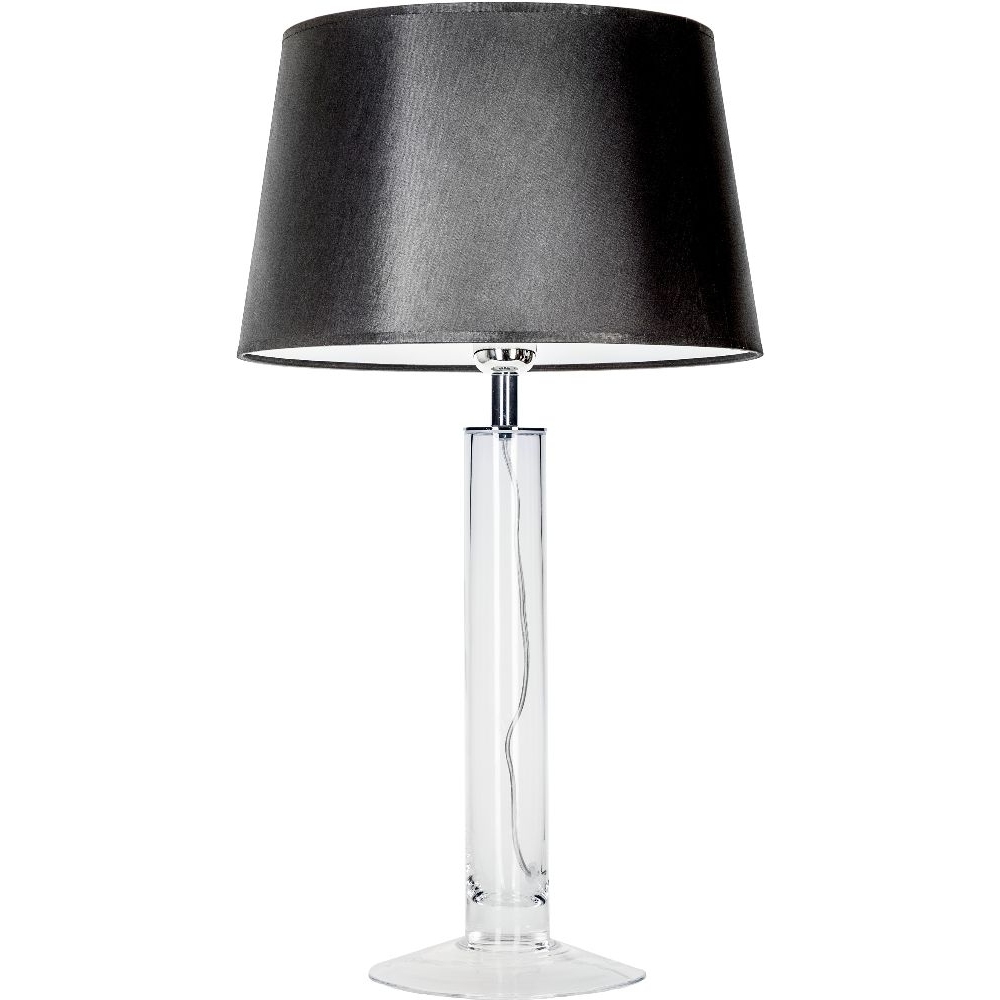 Modern Little Fjord black glass bedroom table lamp 4Concepts