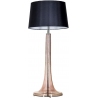 Lozanna Transparent Copper black glass table lamp 4Concepts