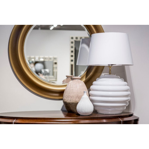 Saint Tropez White white glass table lamp 4Concepts