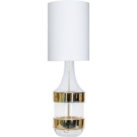 Biaritz Gold white glass table lamp 4Concepts