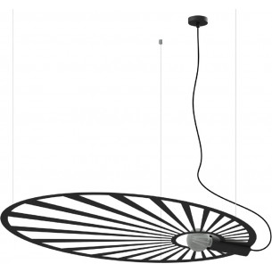 Designerska Lampa wisząca druciana Lehdet 110 Thoro do salonu i sypialni.