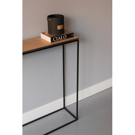 Stam 91 oak industrial console table Nordifra