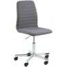 Amanda grey upholstered office chair Actona