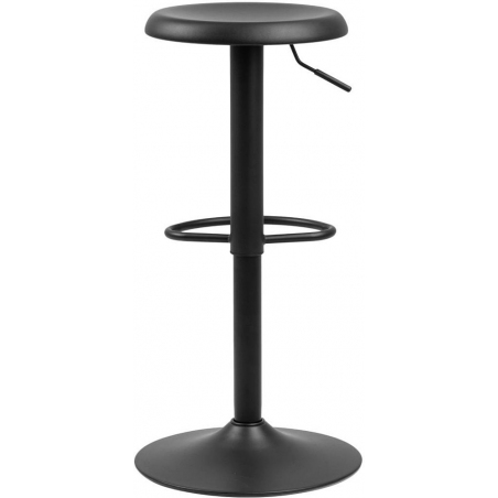 Finch black adjustable bar stool Actona