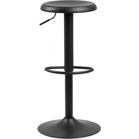 Finch black adjustable bar stool Actona