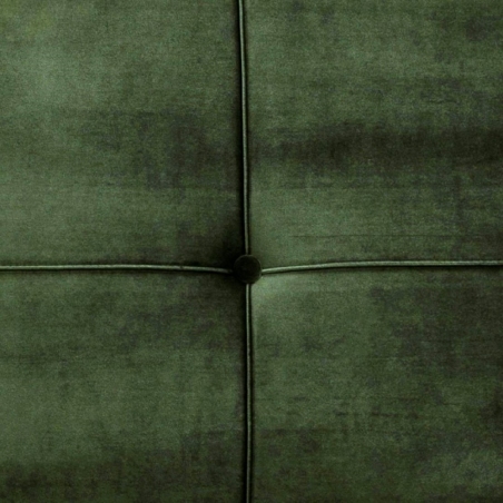 Perugia green 3 seater velvet sofa bed Actona