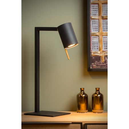 Lesley black desk lamp Lucide