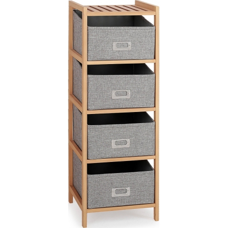 REG-10 28 wooden shelving unit with drawers Halmar