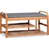 ST-13 wooden hall bench with upholstered seat Halmar