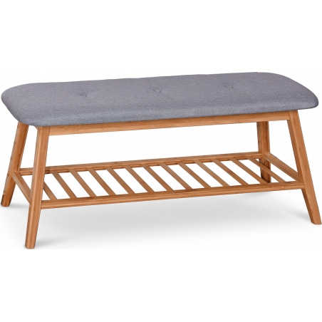 ST-15 wooden hall bench with upholstered seat Halmar