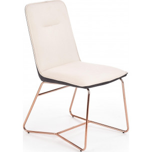 K390 cream upholstered chair Halmar