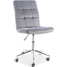 Q020 grey quilted office chair Signal