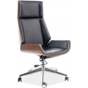 Maryland black&amp;nut cabintet office chair Signal