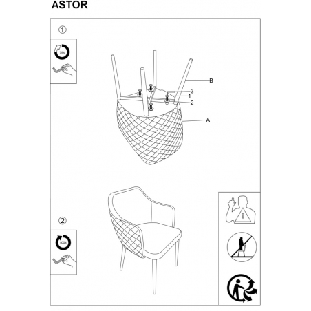 Astor Velvet green velvet chair with armrests Signal