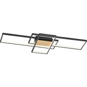 Tucson 104 Led black modern ceiling lamp Trio