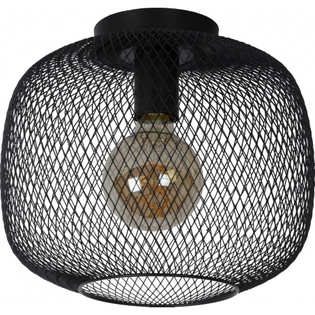 Mesh II 30 black mesh ceiling lamp Lucide