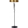 Giada 45 brass&amp;black floor lamp Lucide