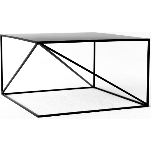 Object012 70x70 black industrial coffee table NG Design