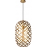Wolfram 32 brass wire pendant lamp Lucide