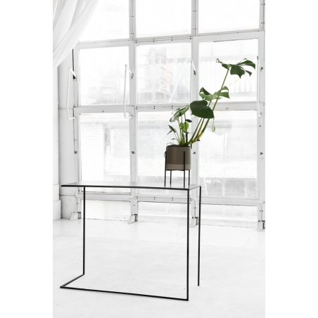 Object015 75 black industrial console table NG Design