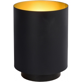Suzy Round black tube table lamp Lucide