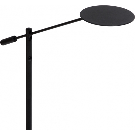 Anselmo Led black floor lamp with adjustable arm Lucide