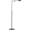 Nuvola Led black floor lamp with adjustable arm Lucide