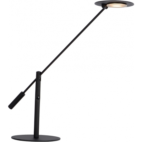Anselmo Led black desk lamp with dimmer Lucide