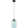 Designerska Lampa wisząca szklana Elio 25 Niebieska TK Lighting do salonu i sypialni.