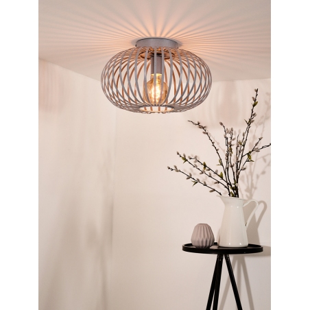 Manuela 40 grey wire ceiling lamp Lucide