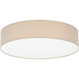 Rondo 60 beige round ceiling lamp TK Lighting