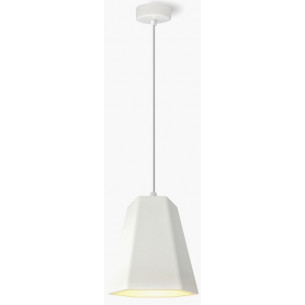 Alhena 17 white gypsum pendant lamp Lumatix