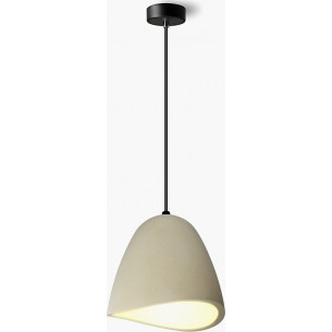 Antares 18 light grey concrete pendant lamp Lumatix