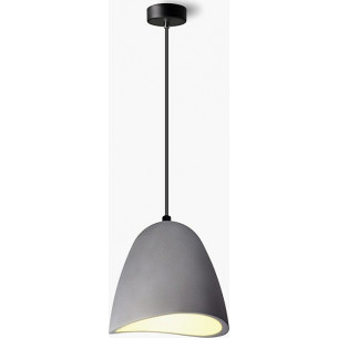 Antares 18 dark grey concrete pendant lamp Lumatix