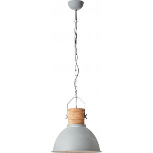 Frieda 39 grey industrial pendant lamp Brilliant