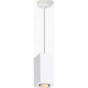 Kanopus II white gypsum pendant lamp Lumatix