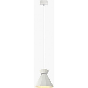 Mirzam 20 white gypsum pendant lamp Lumatix