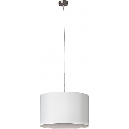 Clarie 40 white pendant lamp with shade Brilliant