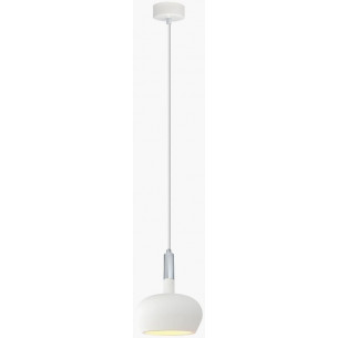 Rigel 17 white gypsum pendant lamp Lumatix