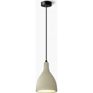 Sargas 13 light grey concrete pendant lamp Lumatix