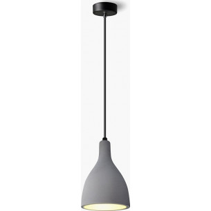 Sargas 13 dark grey concrete pendant lamp Lumatix