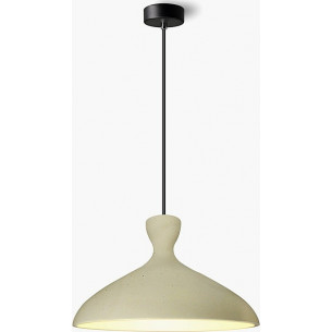 Shaula 40 light grey concrete pendant lamp Lumatix