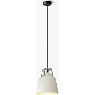 Tiaki 16 light grey concrete pendant lamp Lumatix