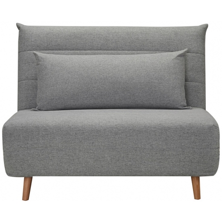 Spike grey upholstered armchair with pillow Signal