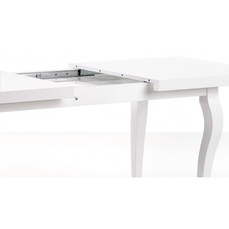 Mozart 140x80 white extending dining table Halmar