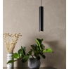 Ruben 7 black tube pendant lamp Markslojd
