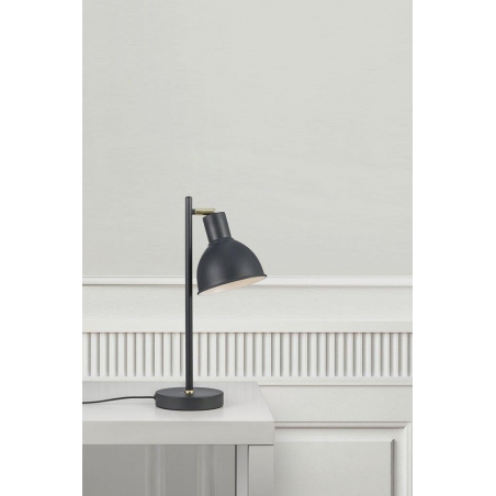 Pop Rough grey industrial desk lamp Nordlux